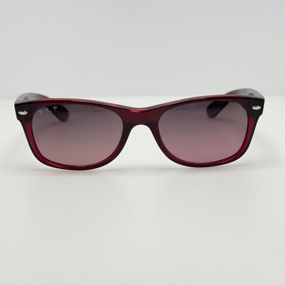 Ray Ban Sunglasses RB 2132 “New Wayfarer” 843/77 52-18 Polarized Italy - Picture 3 of 8